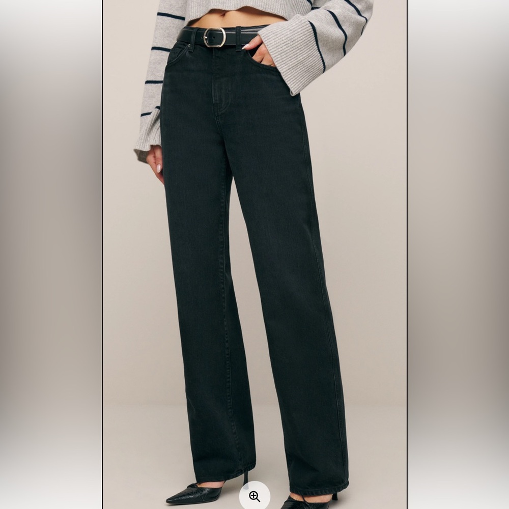 Reformation Val’s 90s mid rise straight jeans